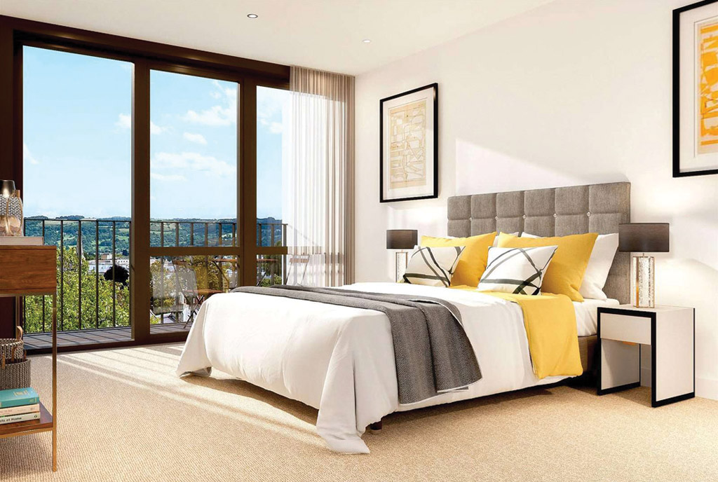 Feature Image Rivershill Penthouse Bedroom Joseph King Interiors Bristol