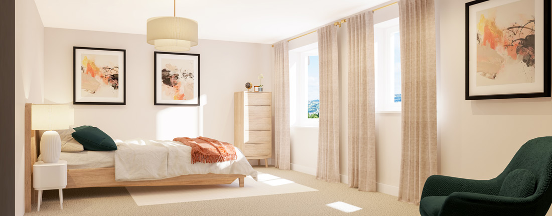 Egmont Place Bedroom Joseph King Interiors Bristol