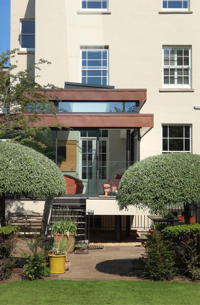 Modern glazed extension on victorian villa joseph king interiors bristol 2
