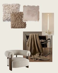 Neutral home autumn decor 